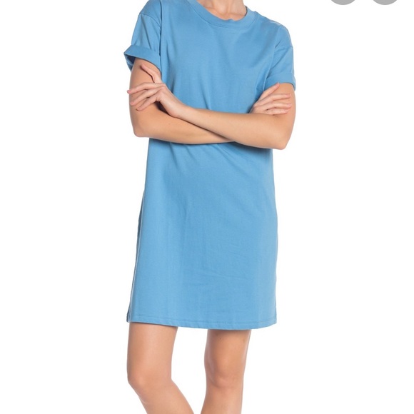 MADEWELL Tina solid t-shirt dress - Picture 1 of 6